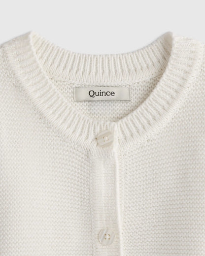 100% Organic Cotton Sweater Cardigan - US 7556
