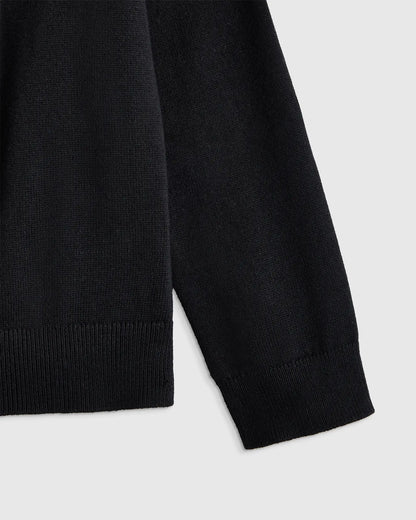 100% Organic Cotton Crewneck Cardigan - US 6525