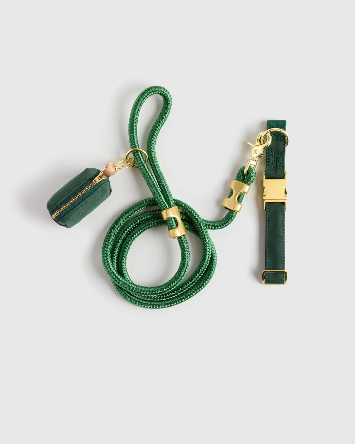 100% Cotton-Wrapped Nylon Dog Collar Walk Kit - US 4932