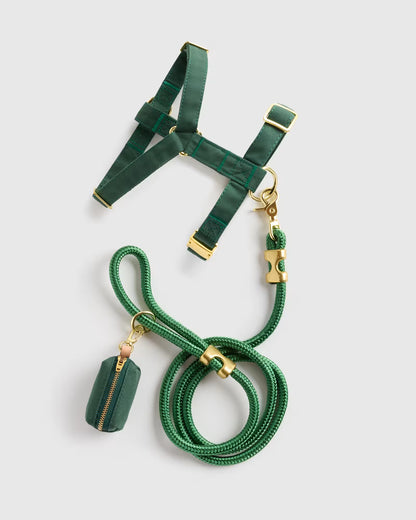 100% Cotton-Wrapped Nylon Dog Harness Walk Kit - US 9935