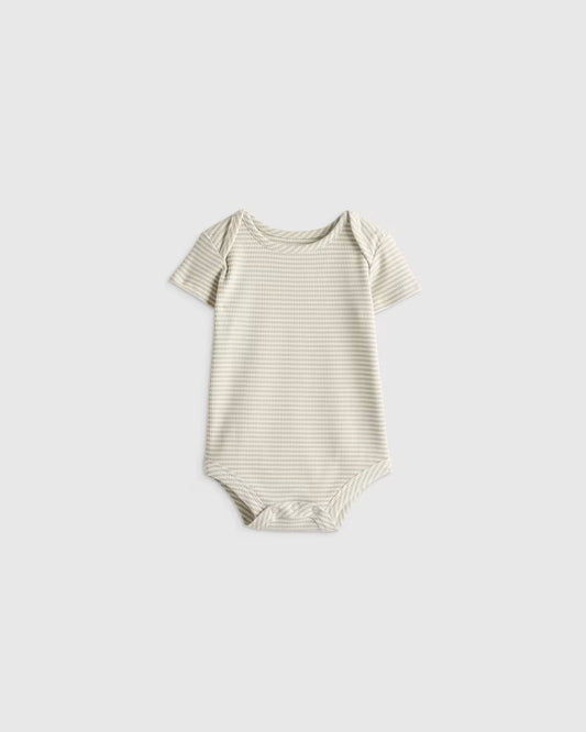 Softest Rib Short Sleeve Bodysuit - US 8587