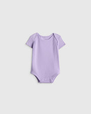 Softest Rib Short Sleeve Bodysuit - US 7799