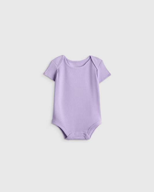 Softest Rib Short Sleeve Bodysuit - US 7799