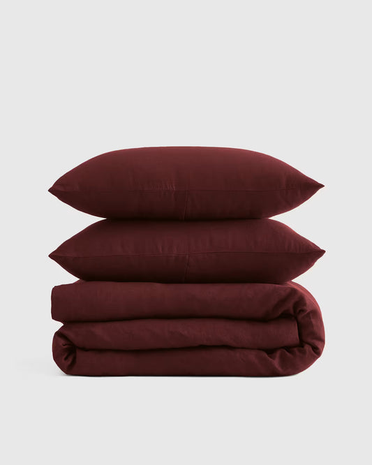 European Linen Duvet Cover Set - US 9831