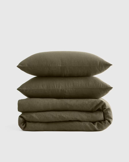 European Linen Duvet Cover Set - US 2908