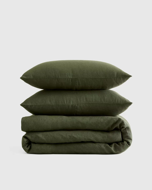 European Linen Duvet Cover Set - US 8257