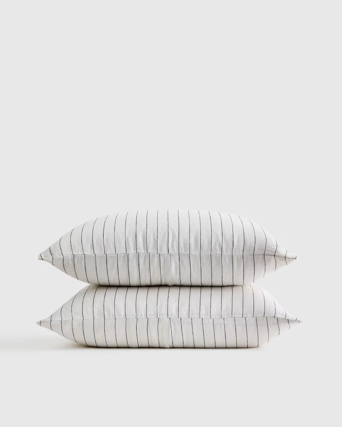 European Linen Stripe Sham Set - US 6290