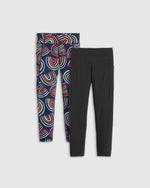 Girls Ultra-Form Active Pocket Leggings 2-Pack - US 7563