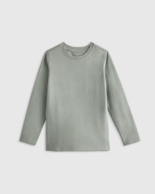 100% Organic Cotton Jersey Long Sleeve Tee - US 9266