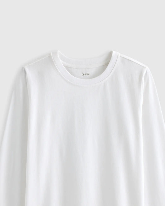 100% Organic Cotton Jersey Long Sleeve Tee - US 5813