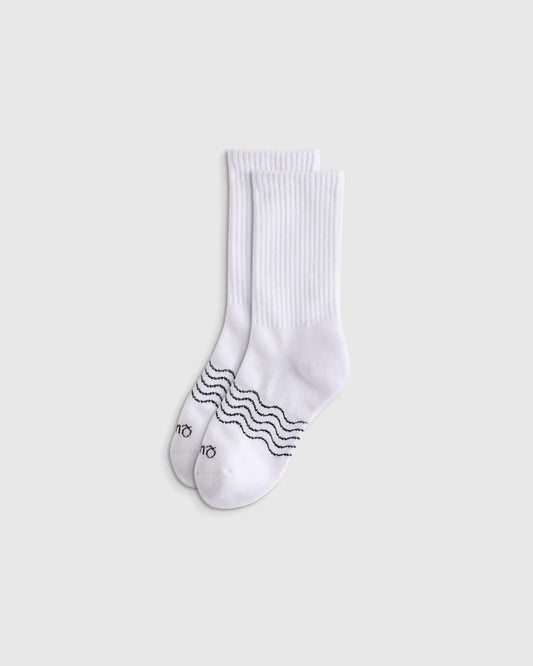 Organic Cotton Calf Sock 8-pack - US 5834