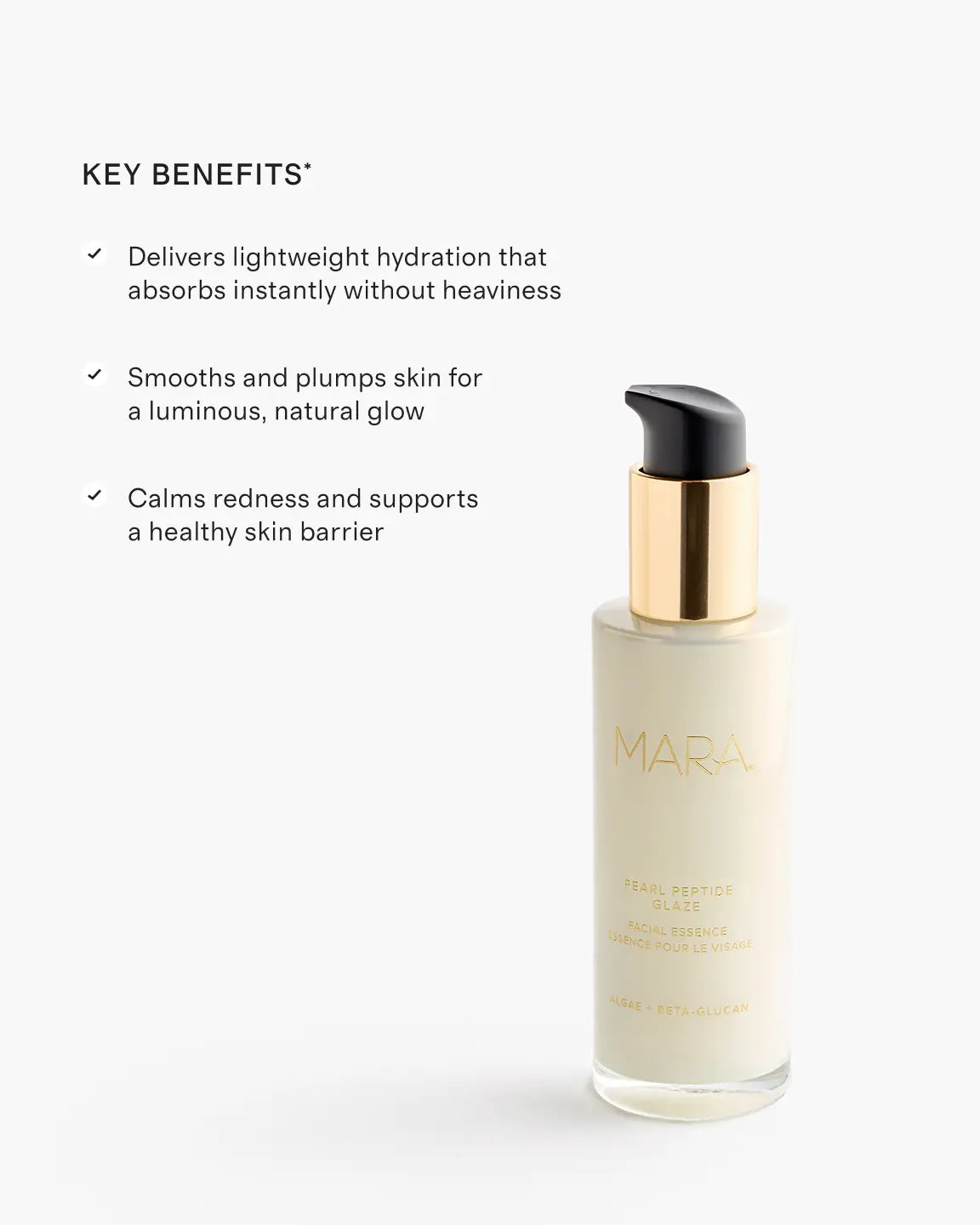Pearl Peptide Glaze Facial Essence by MARA - US 1882