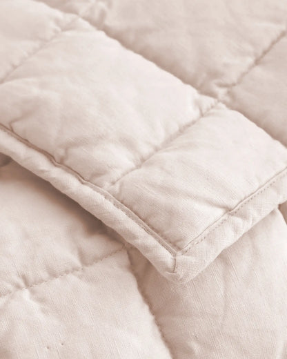European Linen Toddler Quilt - US 4998