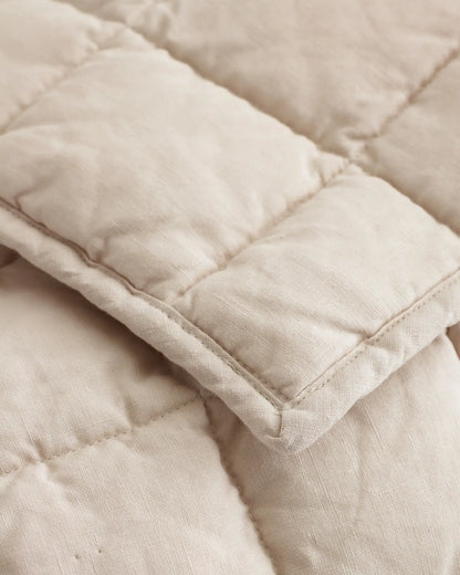 European Linen Toddler Quilt - US 2489