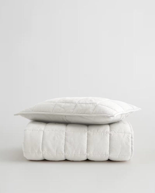 European Linen Toddler Quilt & Sham Set - US 2513