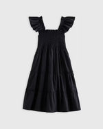 100% Organic Cotton Poplin Smocked Dress - US 9800