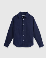 100% European Linen Long Sleeve Shirt - US 8416