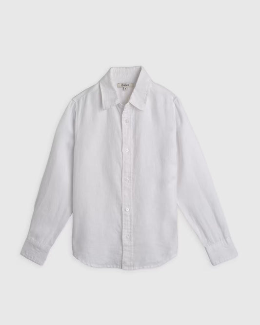 100% European Linen Long Sleeve Shirt - US 2866