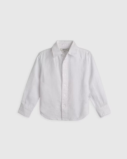 100% European Linen Long Sleeve Shirt - US 4818