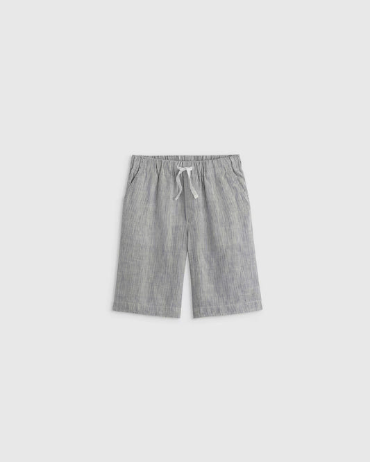 100% European Linen Pull-On Shorts - US 6302