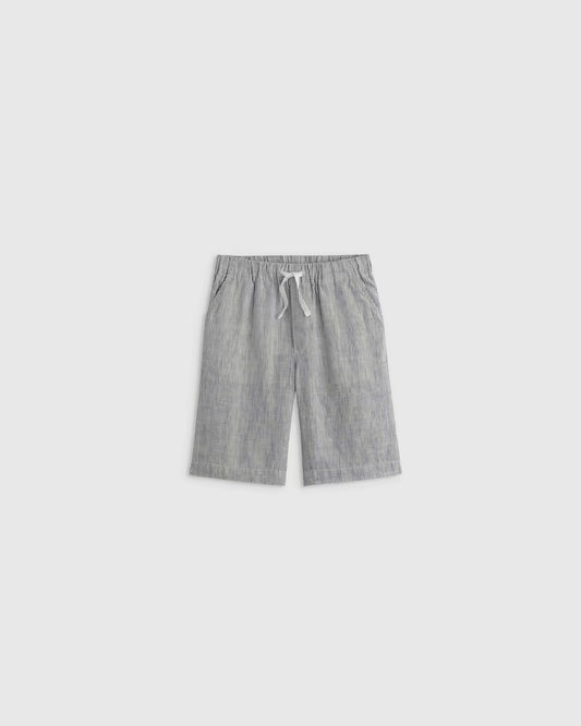 100% European Linen Pull-On Shorts - US 5534