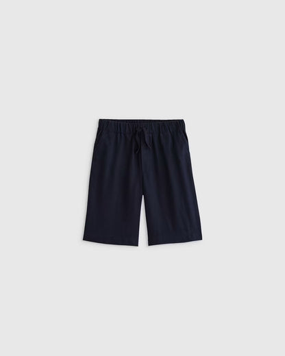 100% European Linen Pull-On Shorts - US 4694