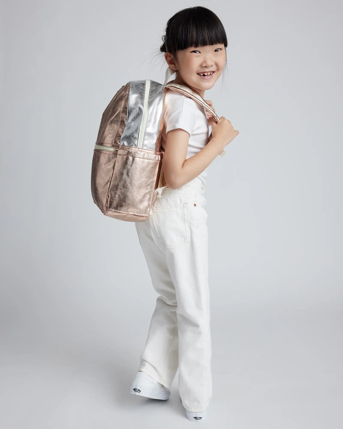 Recycled Double Pocket Backpack - US 3729