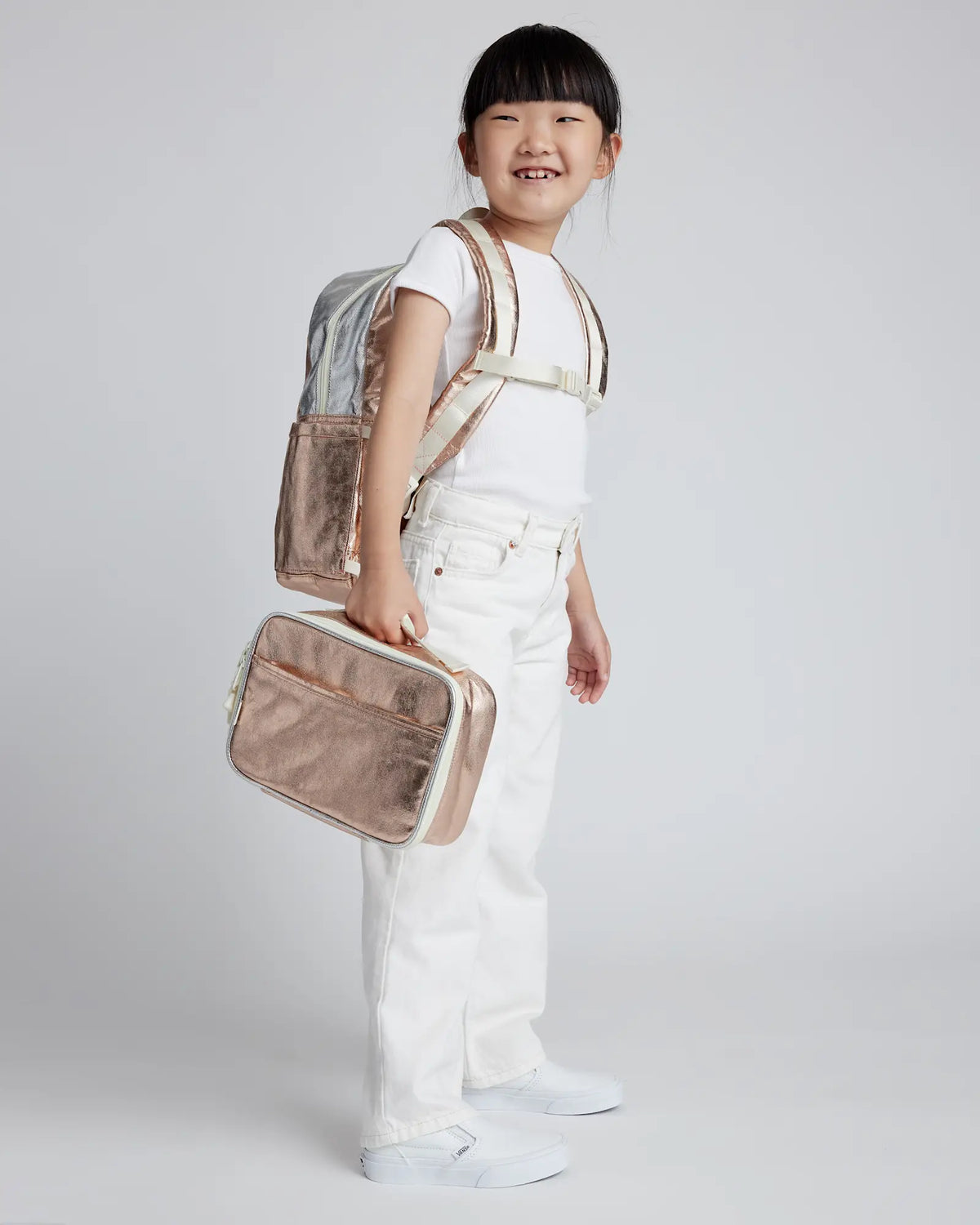 Recycled Double Pocket Backpack - US 3729