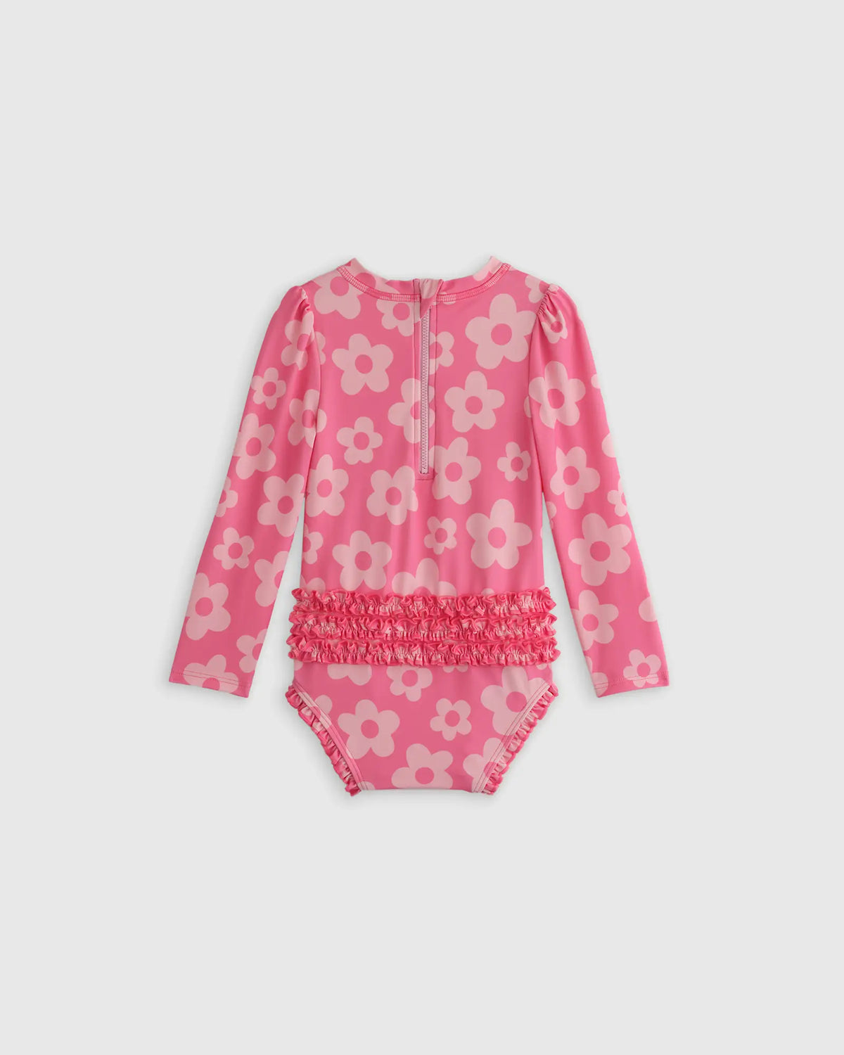 Long Sleeve Tie One-Piece Swimsuit - US 0052