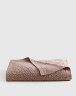 Mongolian Cashmere Pointelle Baby Blanket - US 2851