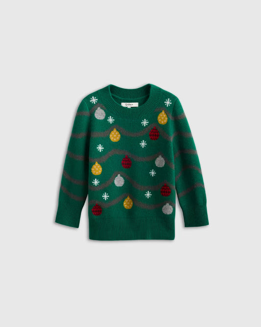 Kids & Baby Washable Cashmere Christmas Sweater - US 9237