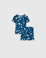 Bamboo Short Sleeve and Shorts Pajama Set - US 2814