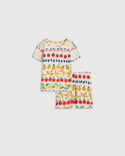 Bamboo Short Sleeve and Shorts Pajama Set - US 5796