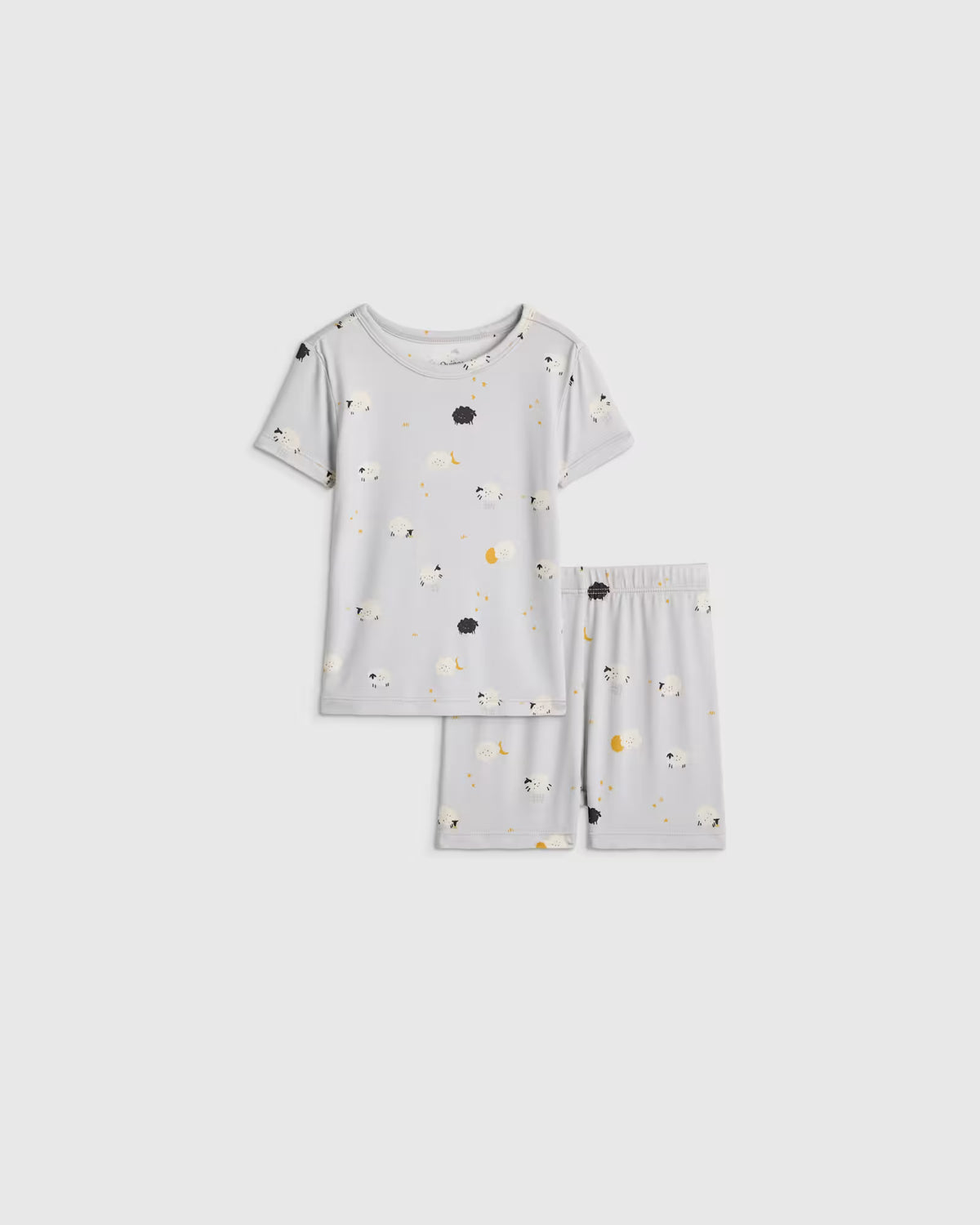 Bamboo Short Sleeve and Shorts Pajama Set - US 8036