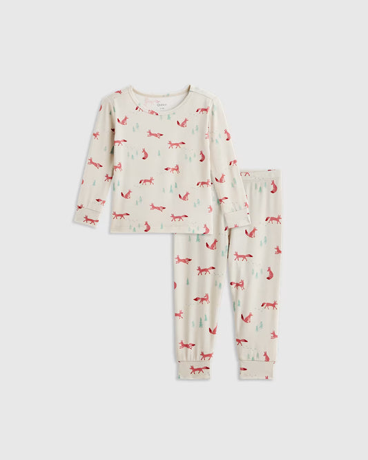 Bamboo Long Sleeve and Pant Pajama Set - US 6644