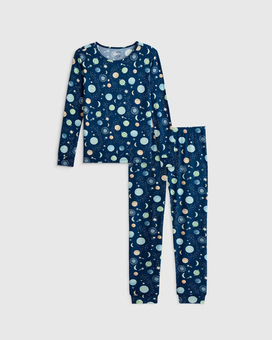 Bamboo Long Sleeve and Pant Pajama Set - US 4264