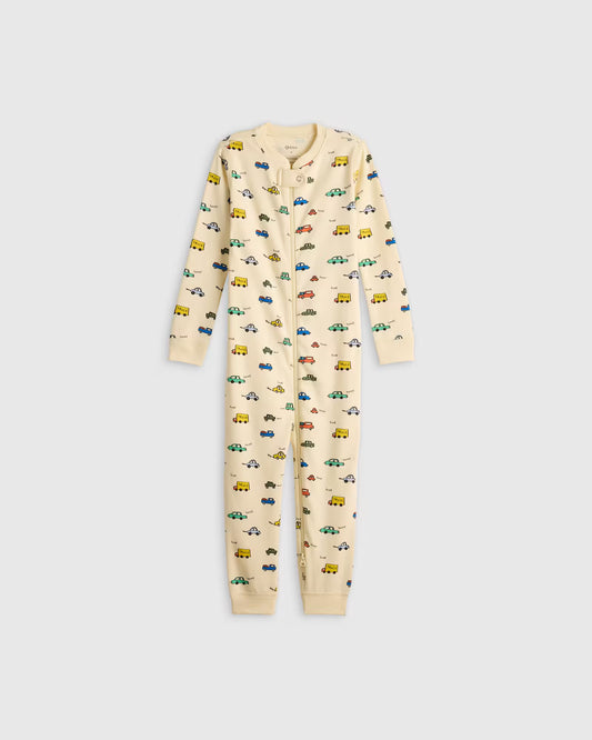 100% Organic Cotton One Piece Pajama - US 9572