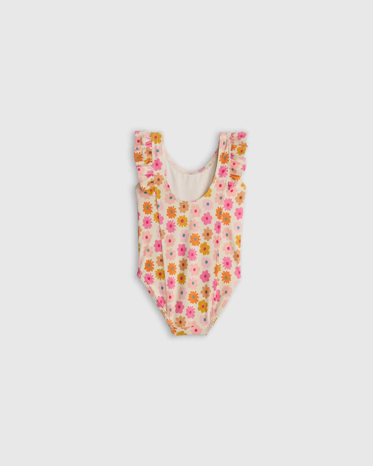Ruffle One Piece Swimsuit - US 0528