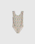 Ruffle One Piece Swimsuit - US 4705