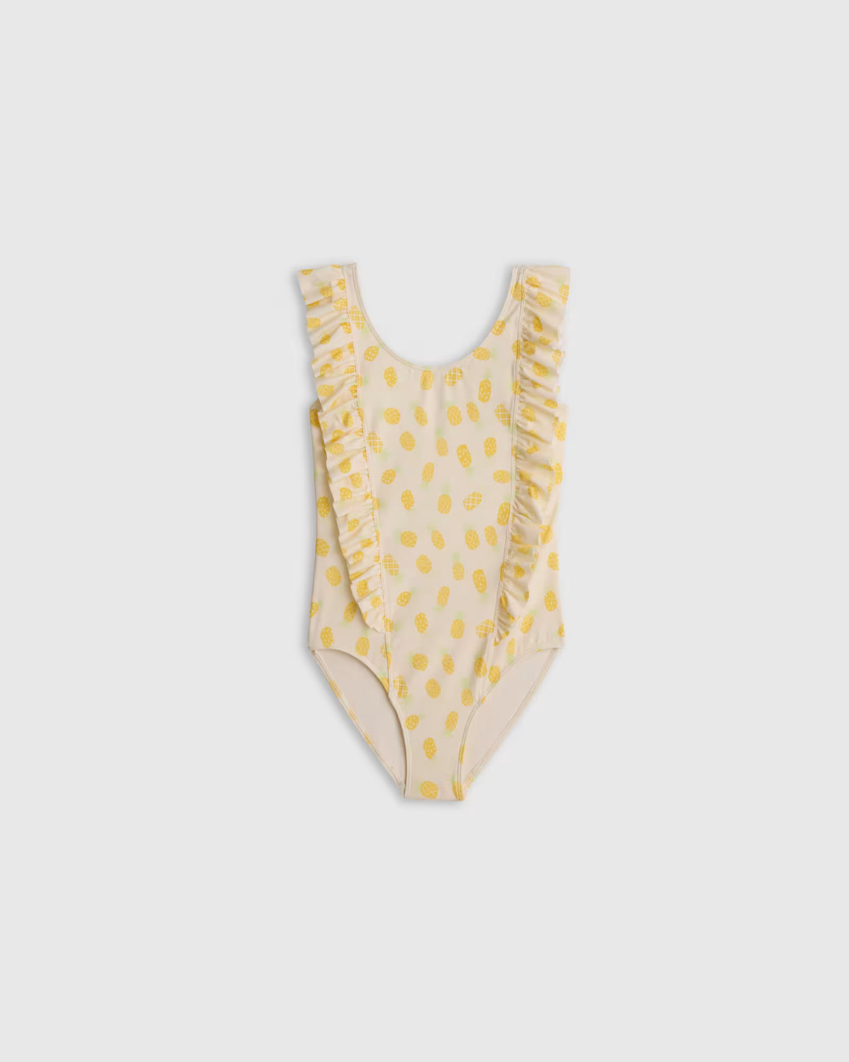 Ruffle One Piece Swimsuit - US 8136