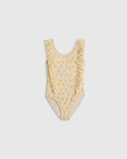 Ruffle One Piece Swimsuit - US 8136