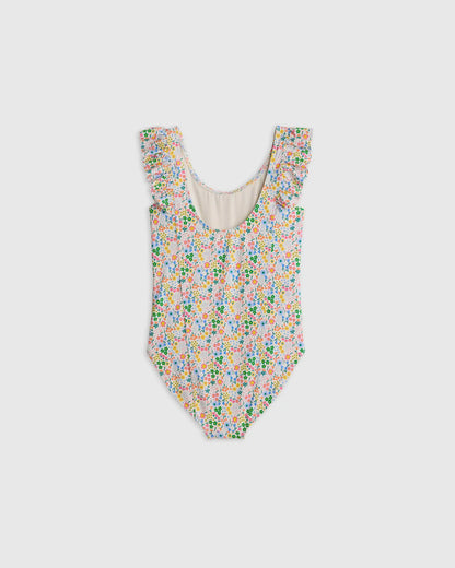Ruffle One Piece Swimsuit - US 9126