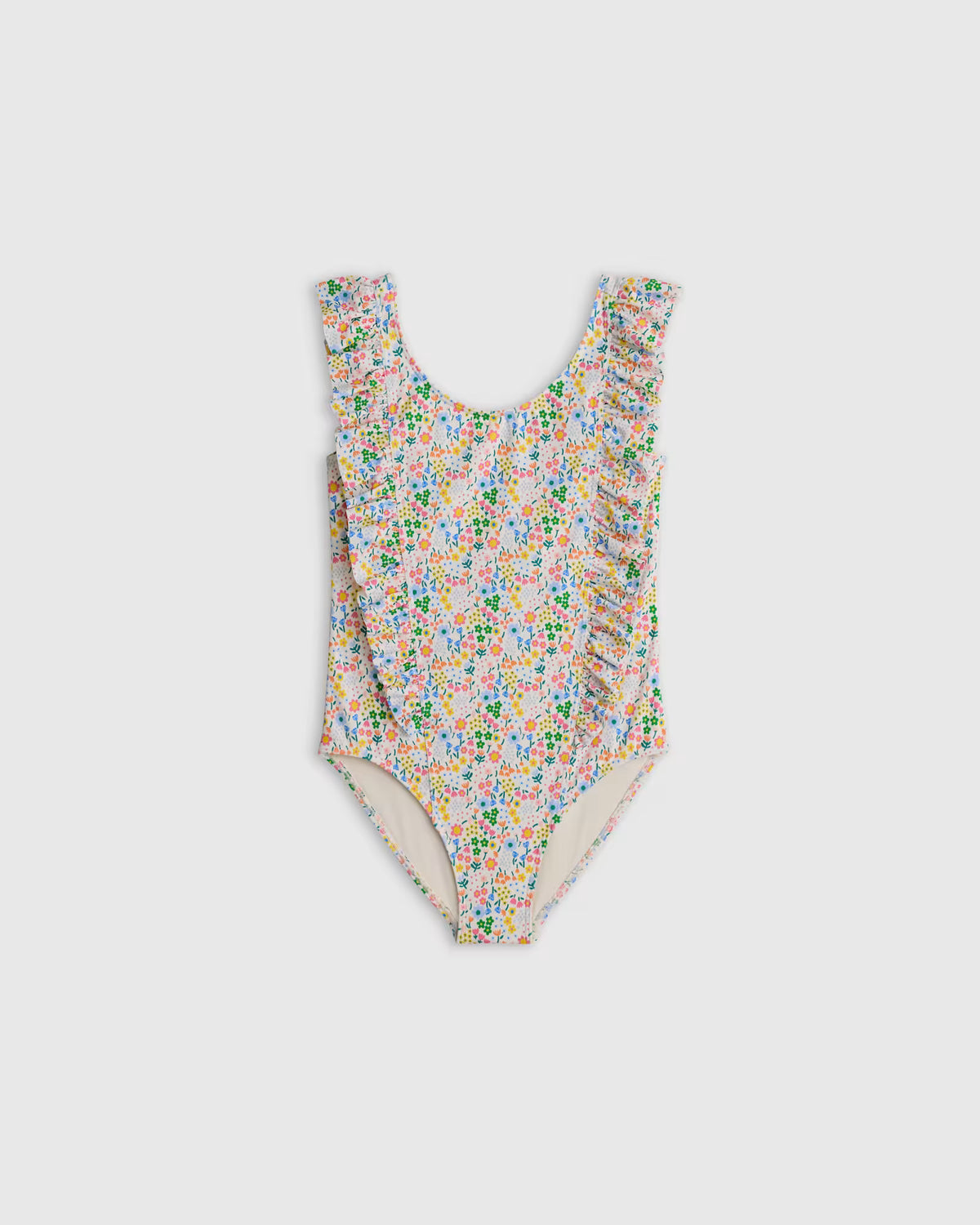 Ruffle One Piece Swimsuit - US 9126