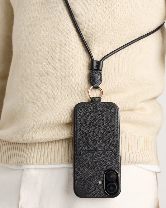 Italian Leather Phone Crossbody Case - US 9276