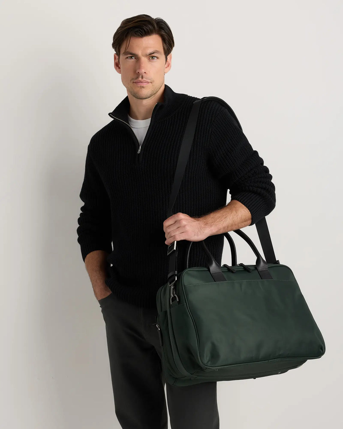 Voyage Nylon Split Travel Bag - US 2641