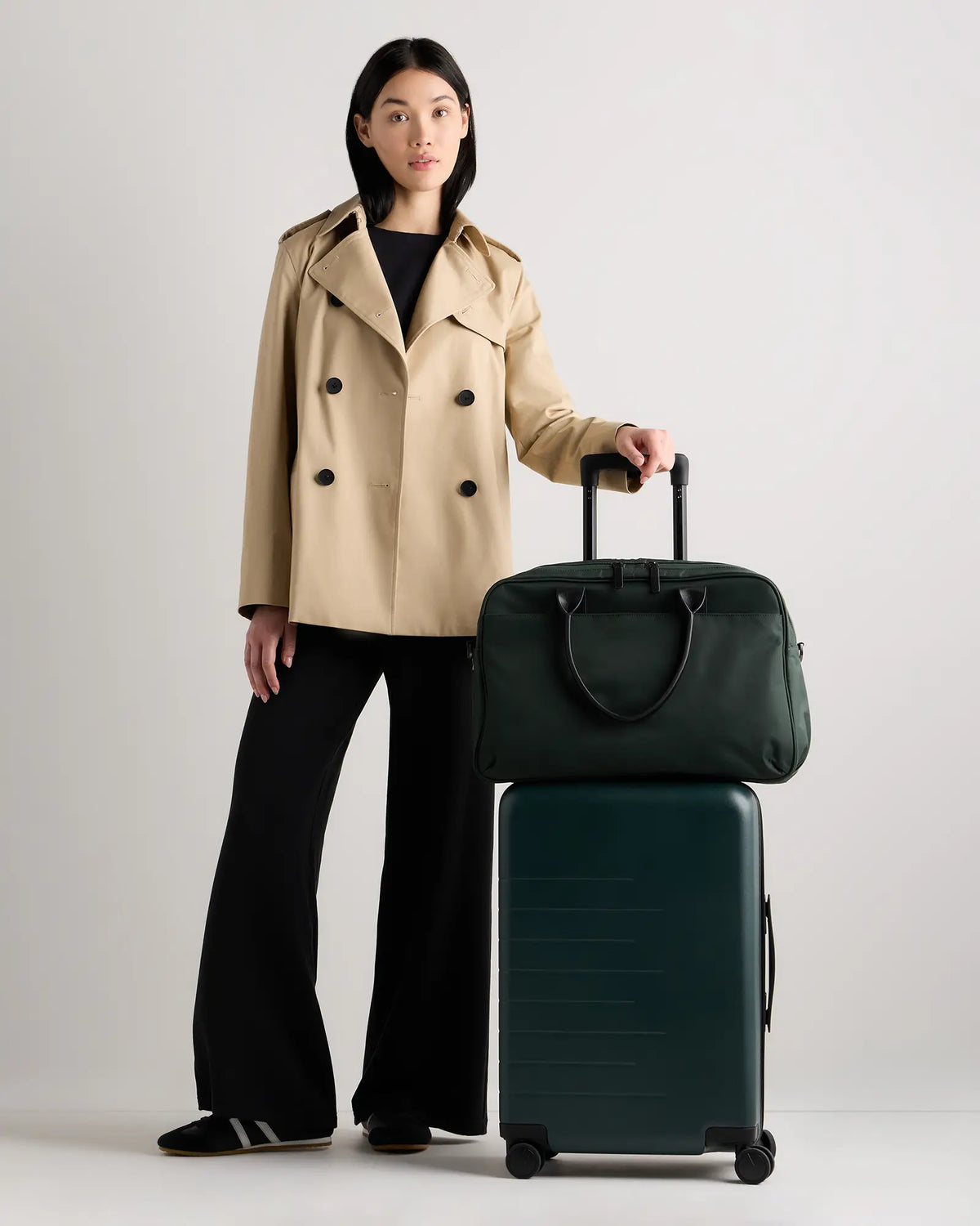 Voyage Nylon Split Travel Bag - US 2641