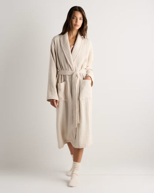Soft Layered Turkish Cotton Robe - US 9728
