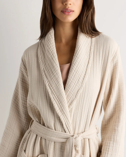 Soft Layered Turkish Cotton Robe - US 9728