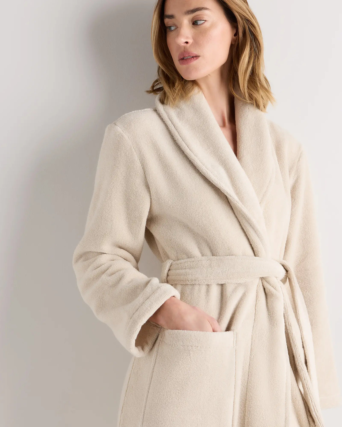 Turkish Cotton Terry Robe - US 8085