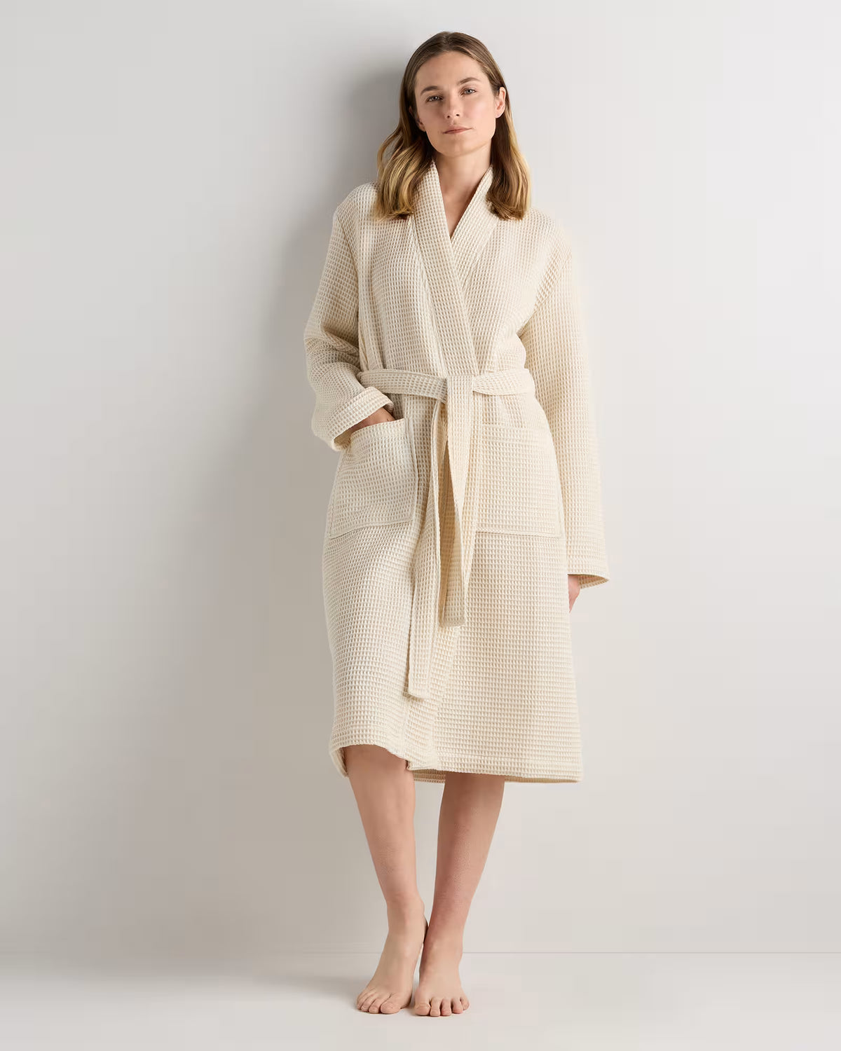 Organic Turkish Waffle Robe - US 6014